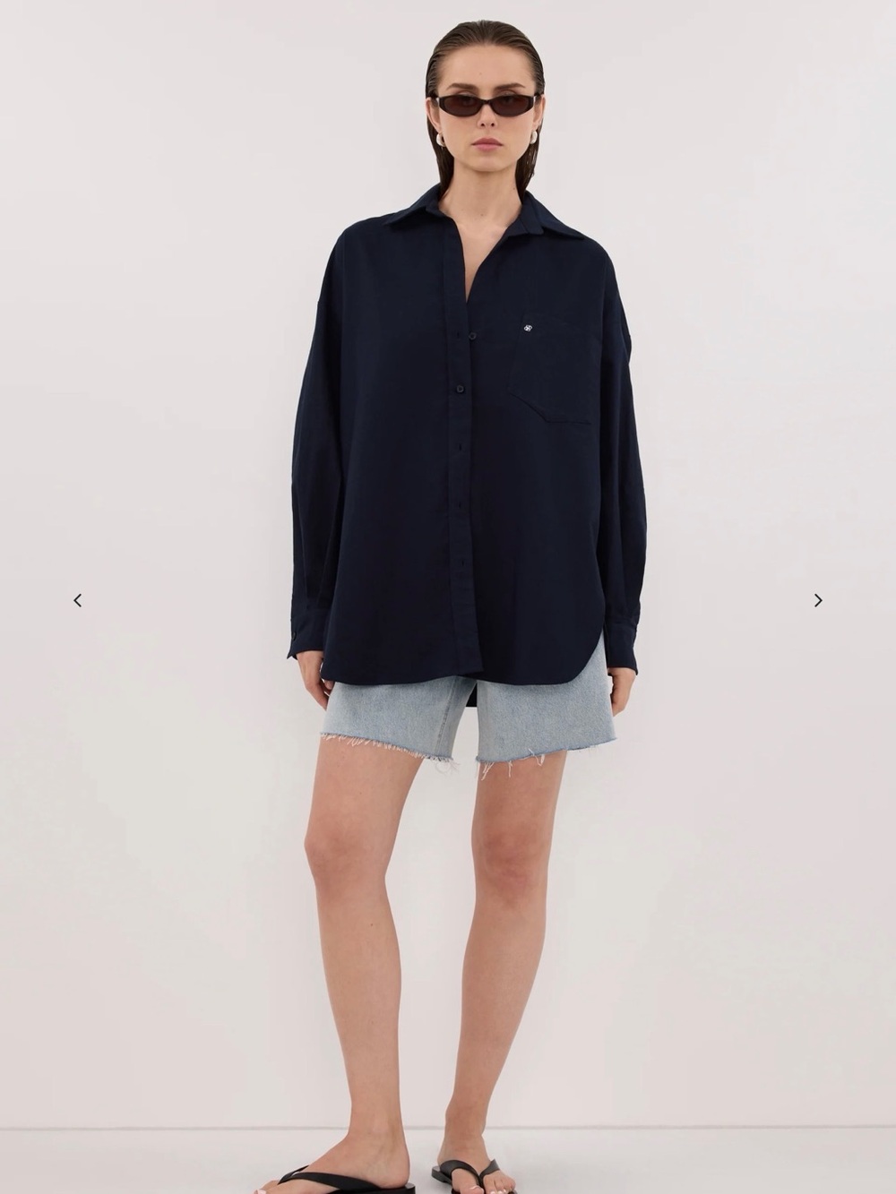 BRAND NEW DISSH RHEA INK COTTON SHIRT